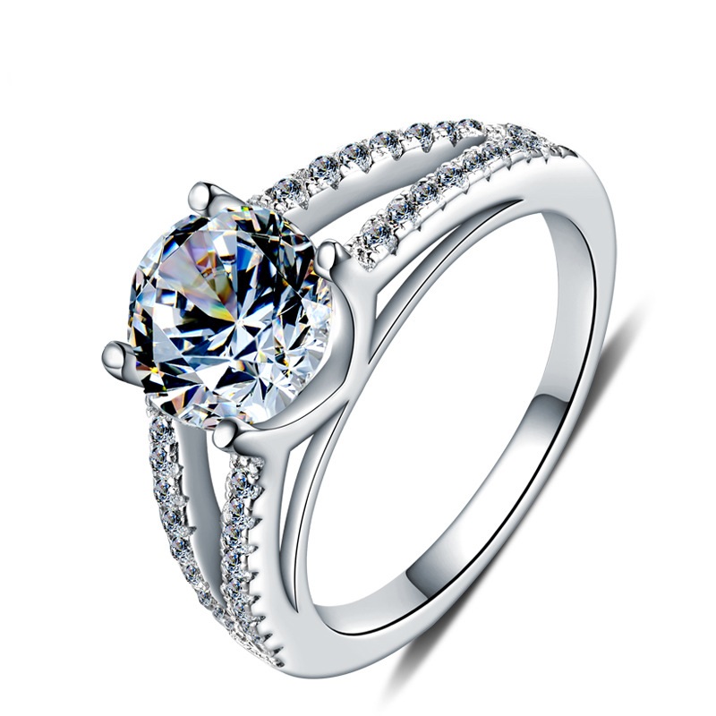 925 silver proposal engagement ring