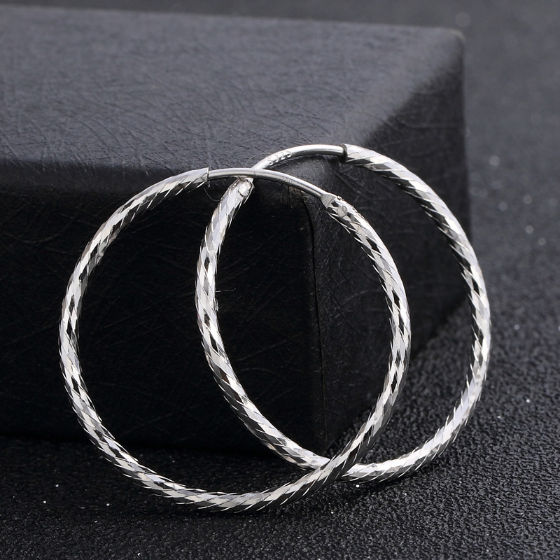 925 SILVER EARRINGS HOOPS