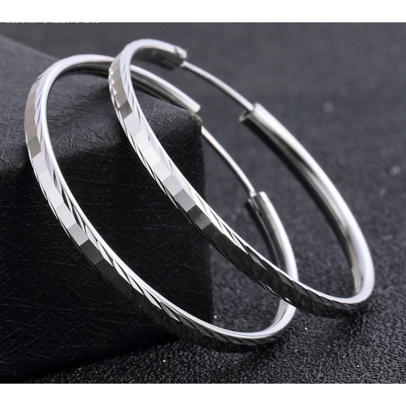 925 SILVER EARRINGS HOOPS