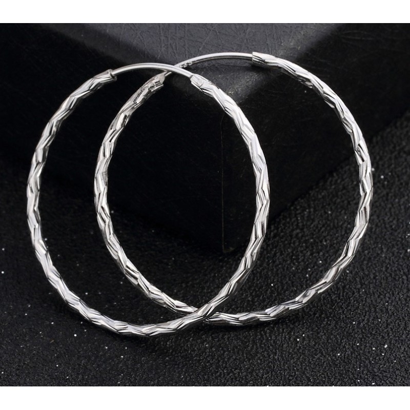 925 SILVER EARRINGS HOOPS