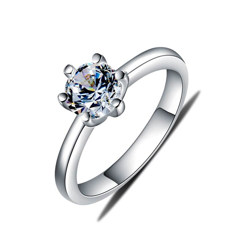 women ring engagement ring 925 silver 