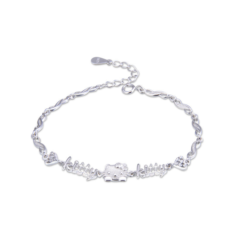 HELLO KITTY 925 silver bracelet