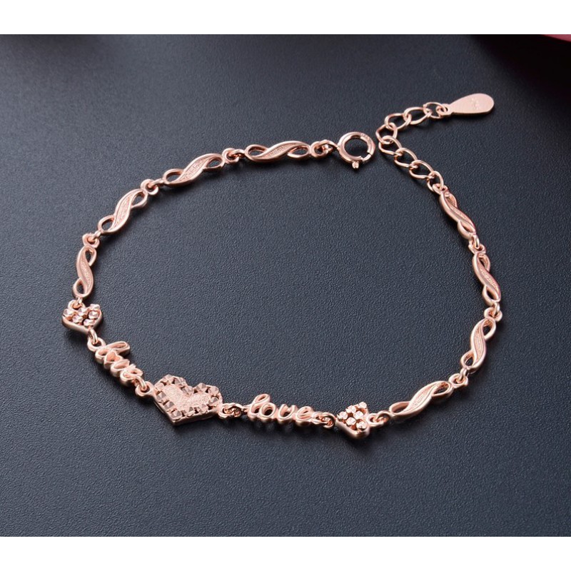 925 SILVER HEART WOMEN BRACELET