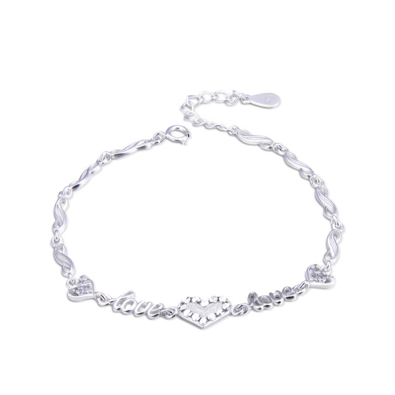 925 SILVER HEART WOMEN BRACELET