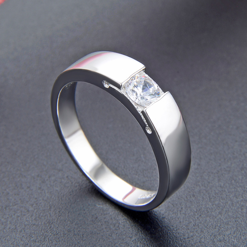 COUPLE engagement ring 925 SILVER