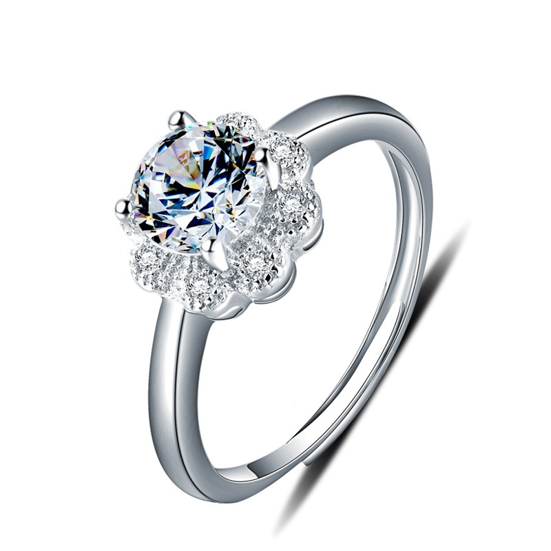 925 silver high quality engagement ring women ring