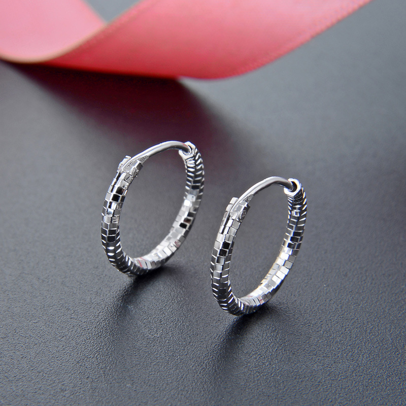 925 SILVER SMALL EARRINGS HOOPS