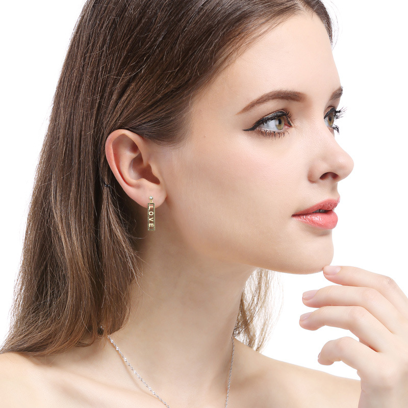 LOVE 925 SILVER EARRINGS