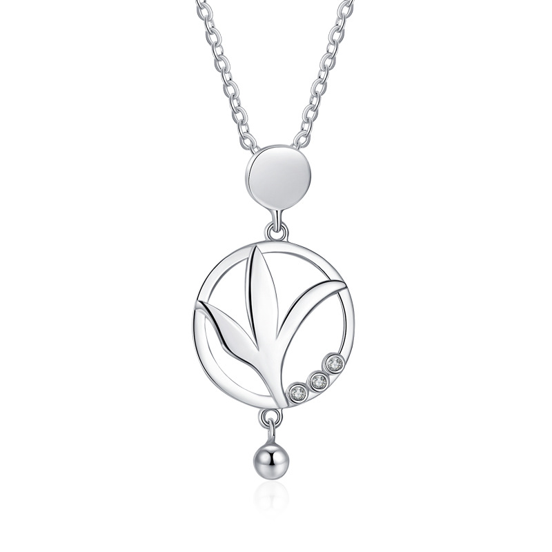 925 silver love tree necklace