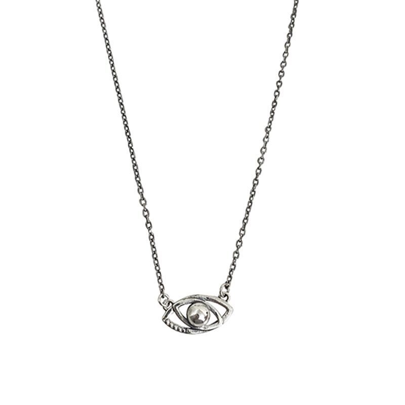 925 silver circle necklace