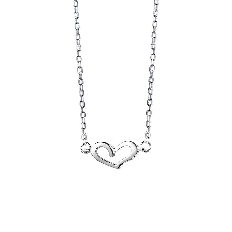 925 silver heart necklace