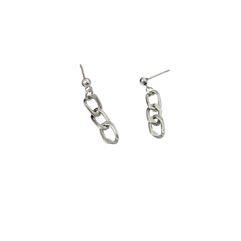 925silver circle earrings