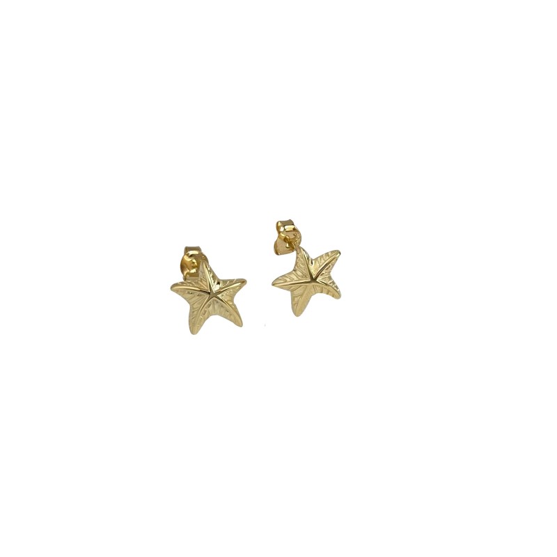 925 silver star earrings