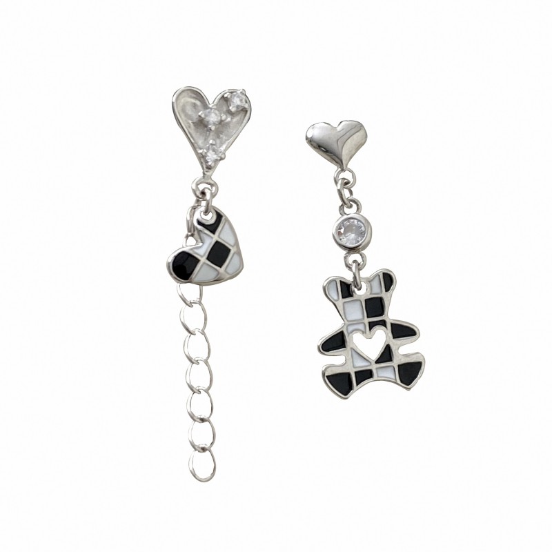 925 silver animal earrings