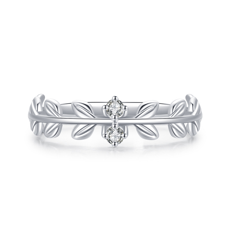 925 silver love tree ring