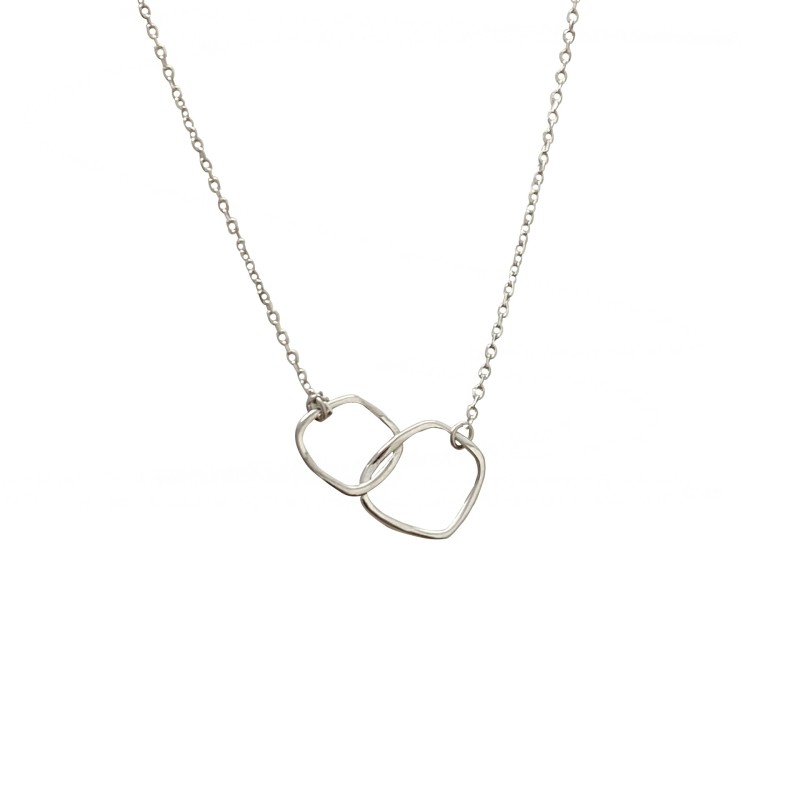 925 silver circle necklace