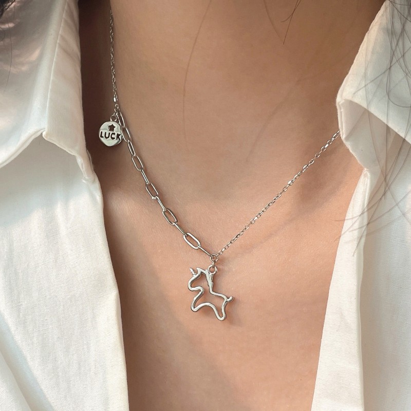 925 silver animal necklace