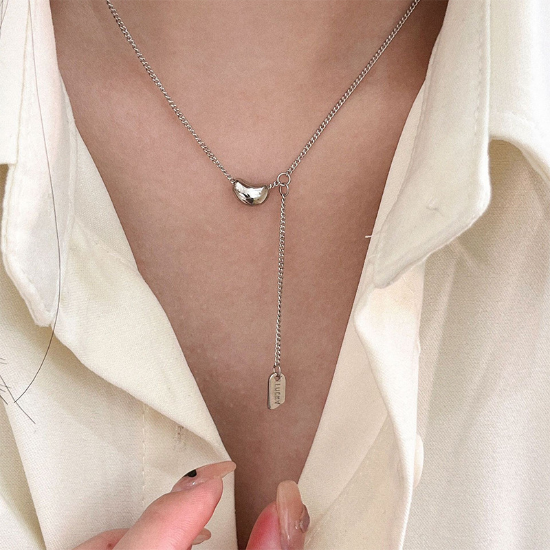 925 silver quadrate necklace