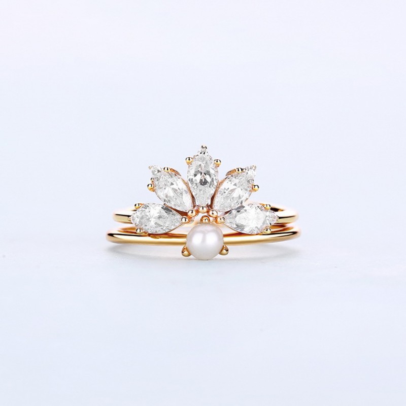 925 SILVER CZ RING