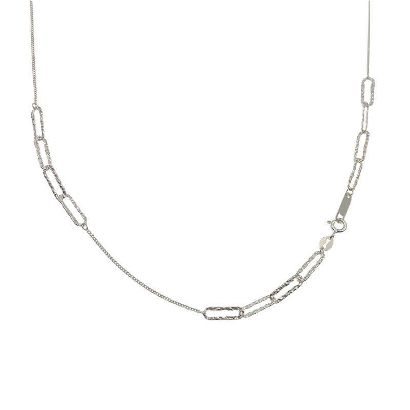 925 silver circle necklace