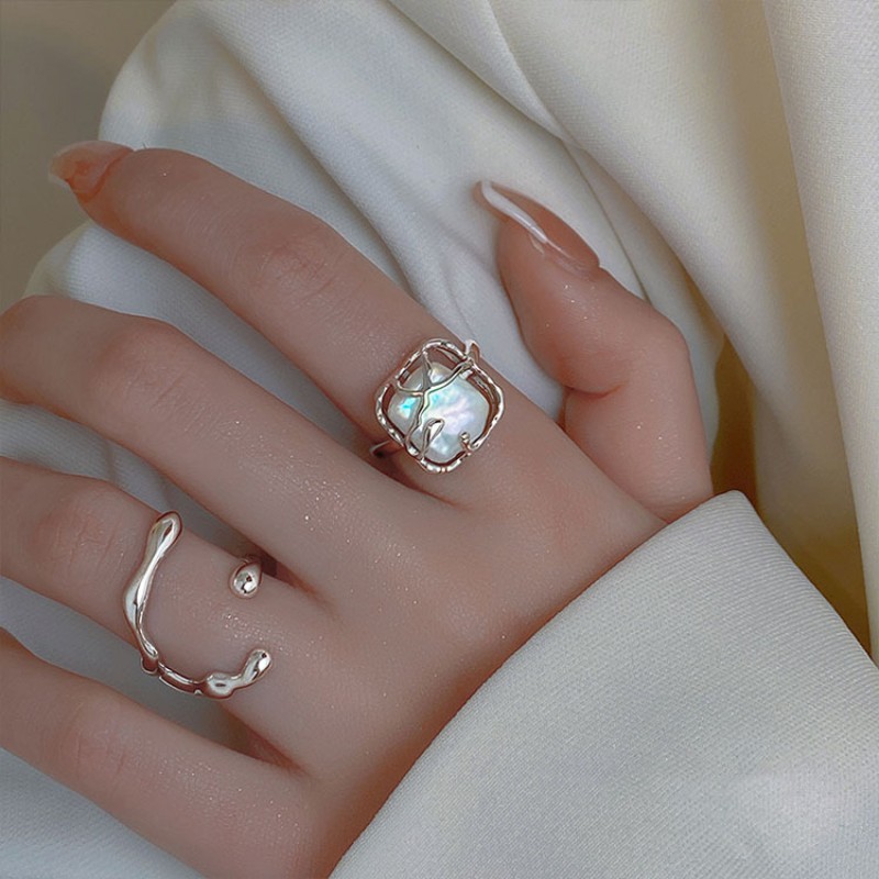 925 silver circle ring