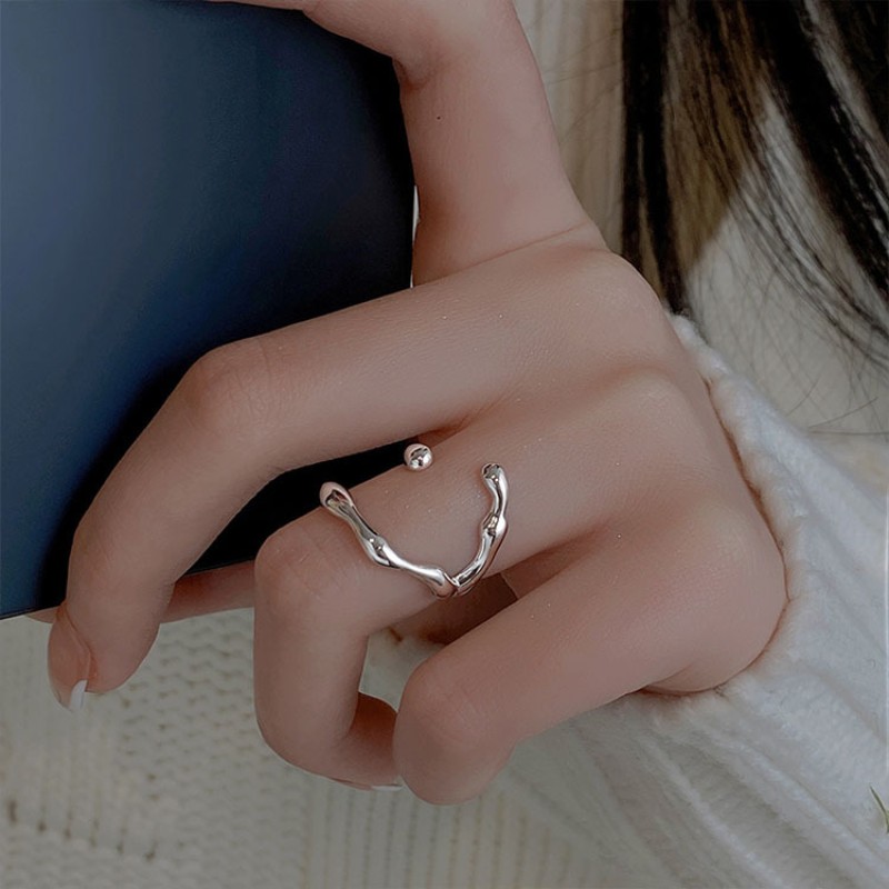 925 silver circle ring