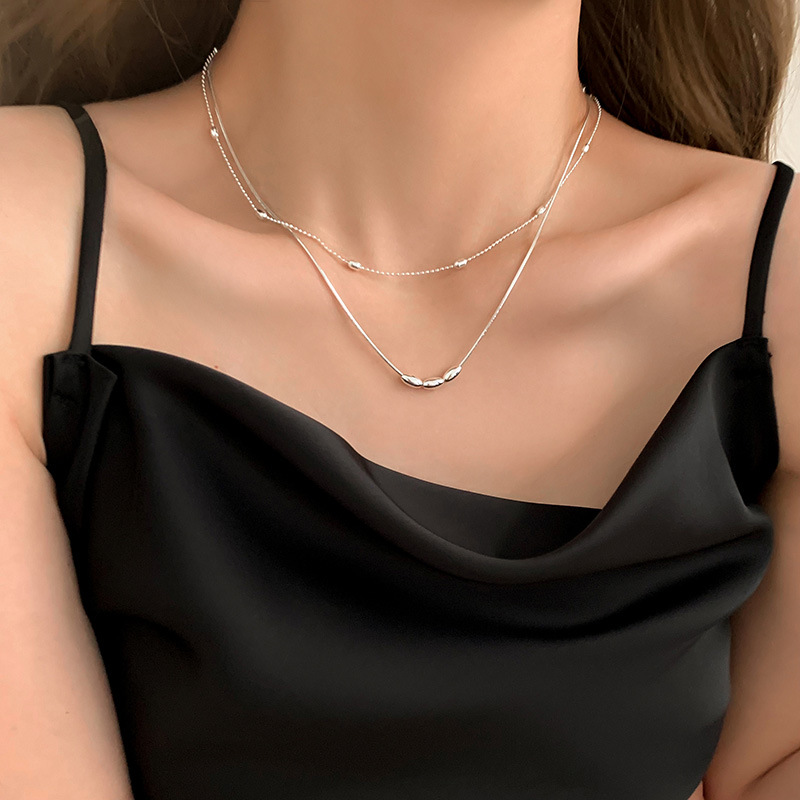 925 silver quadrate necklace