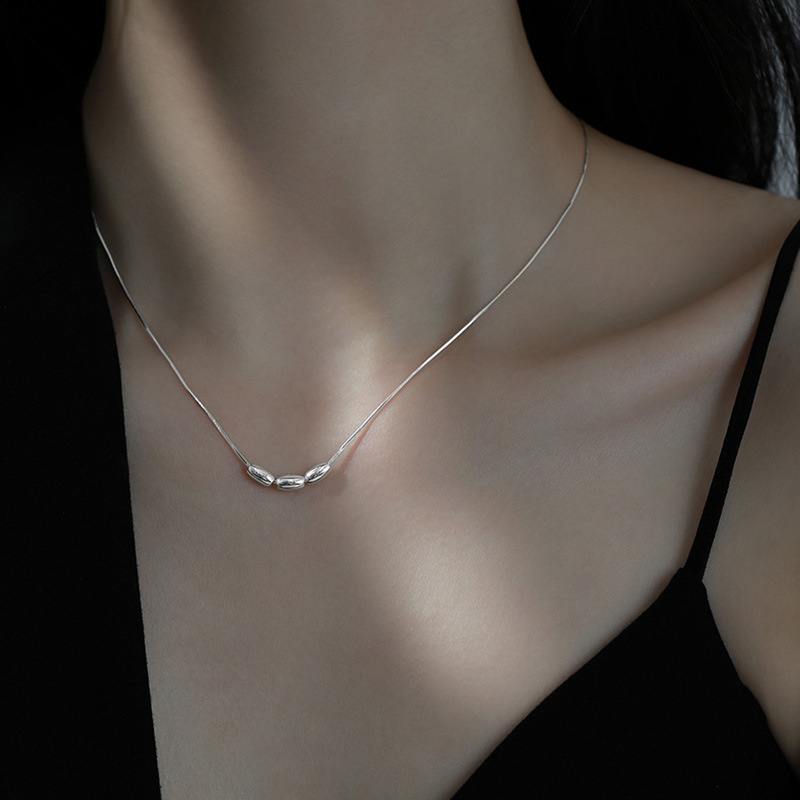 925 silver quadrate necklace