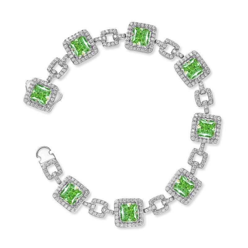 925 silver 1.5ct diamond bracelet