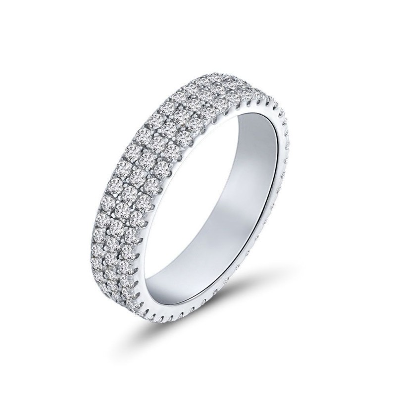 925 silver diamond ring