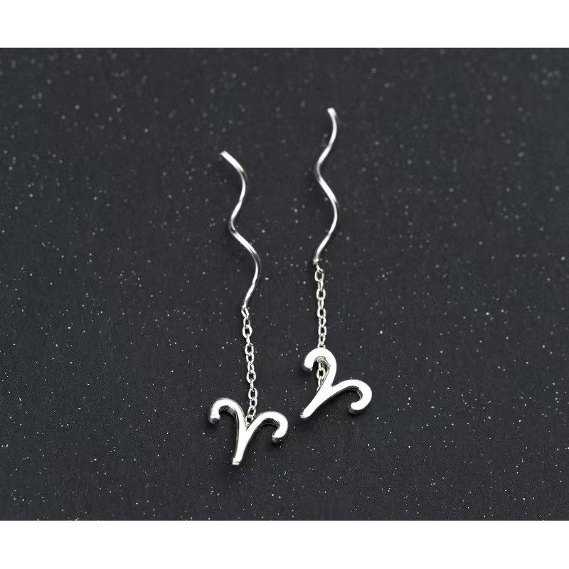 925 silver constellation earrings