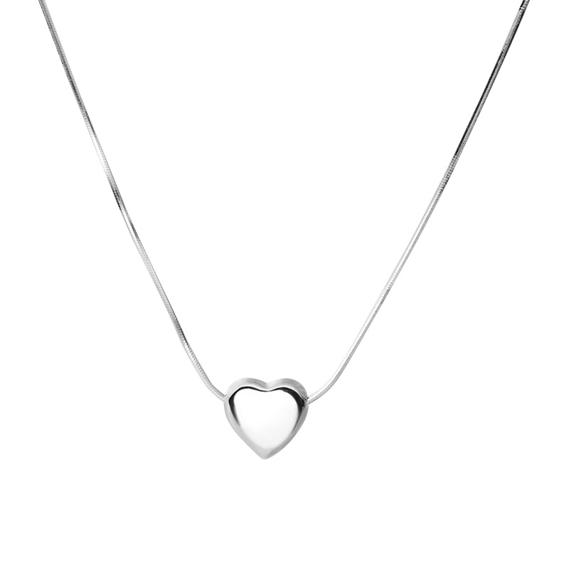 925 silver heart necklace