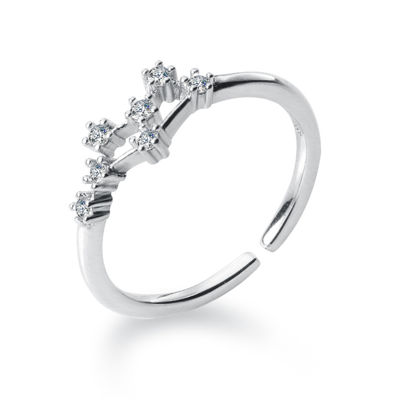 925 silver constellation ring