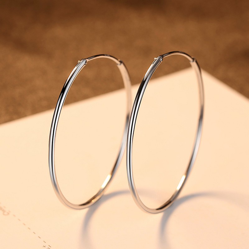 925 SILVER EARRINGS HOOPS