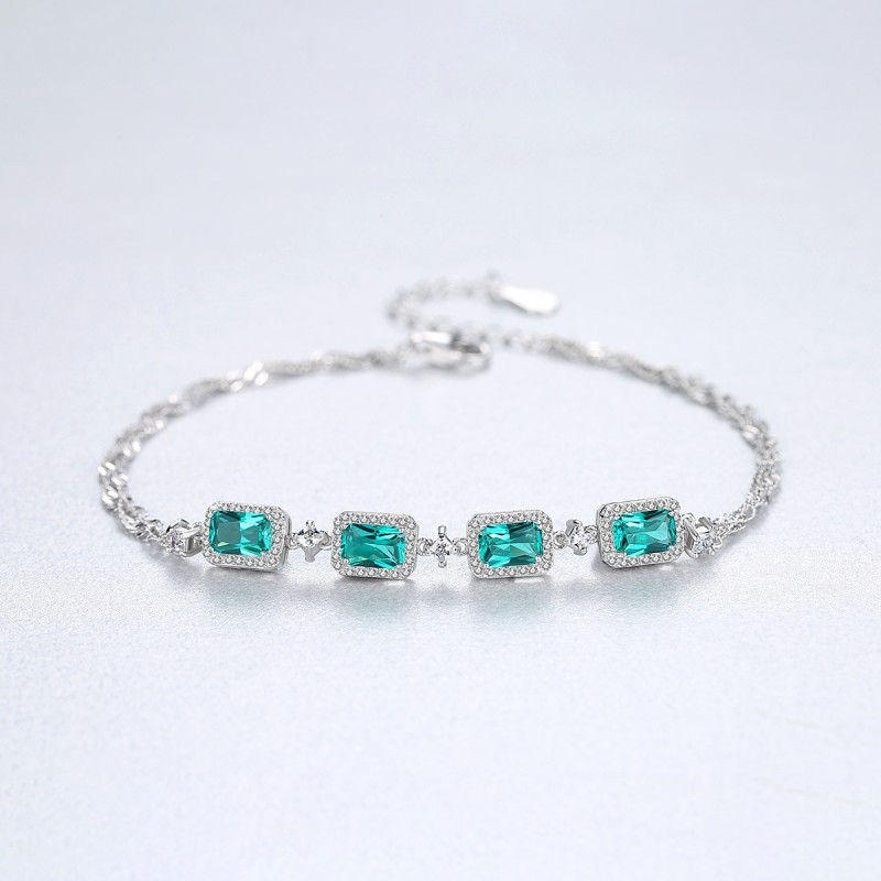 925 SILVER ZIRCON BRACELET