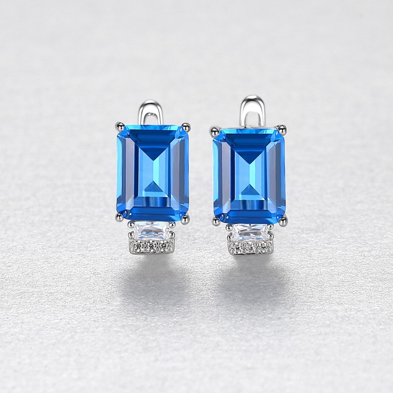 925 silver quadrate earrings