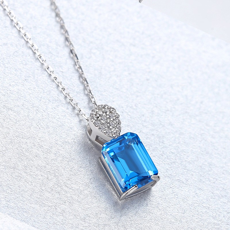 925 silver quadrate necklace