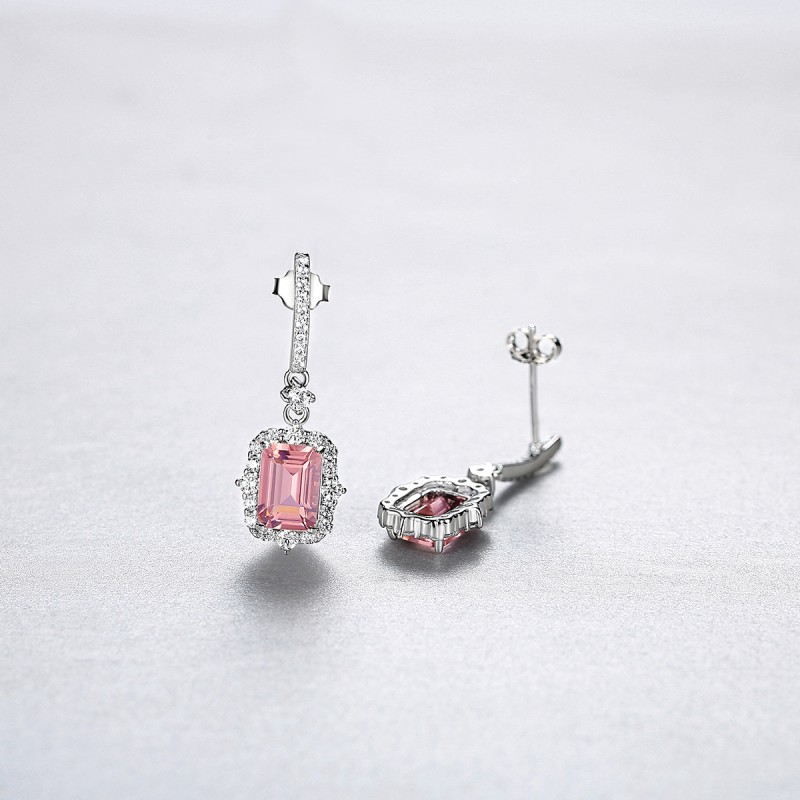 925 silver quadrate earrings