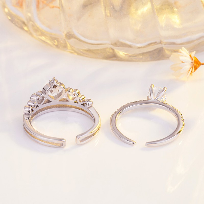 WOMEN SILVER RINGS SETS