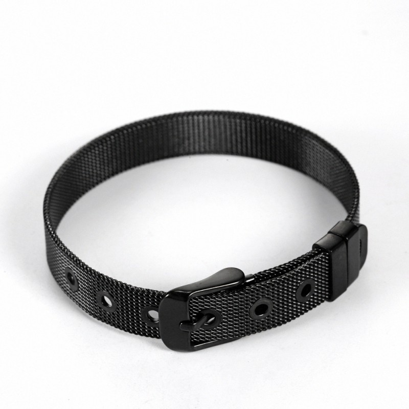 stainless steel strap bracelet