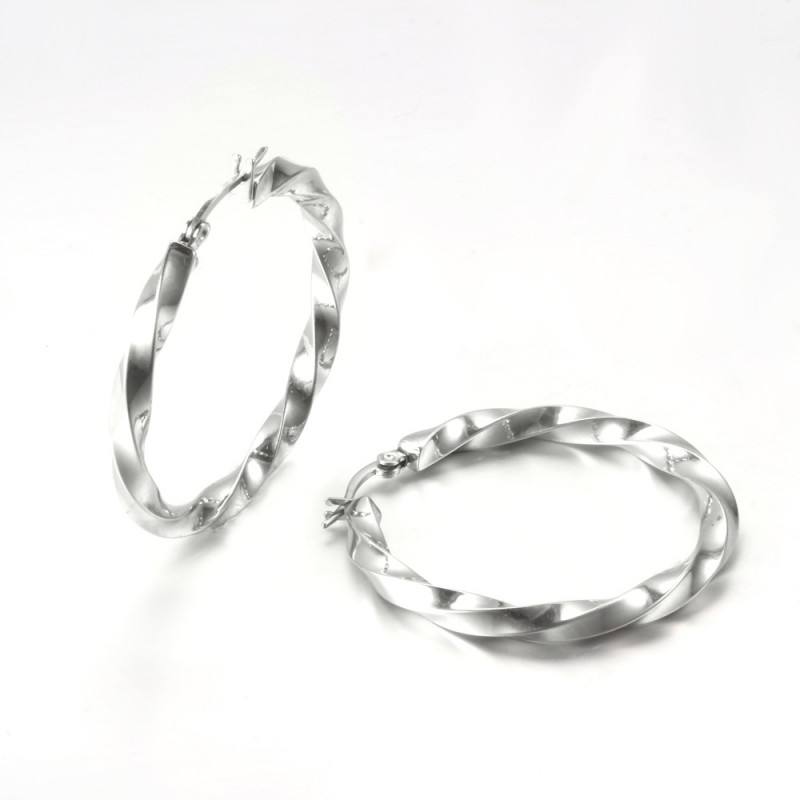 OEM stainless steel hoops  earrings