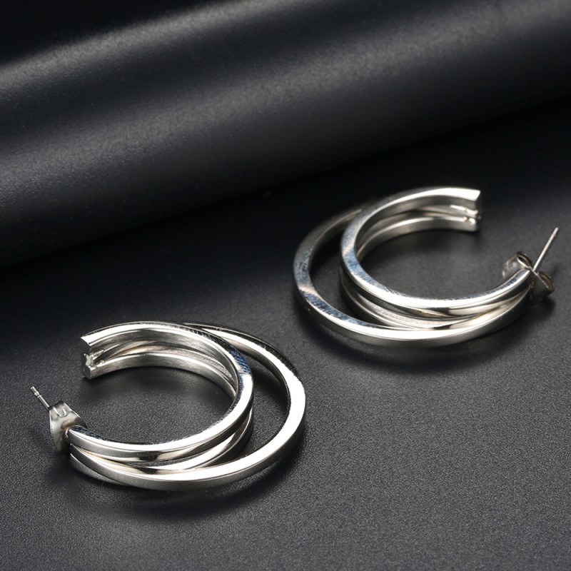 OEM jewelry factory stainless steel earrings