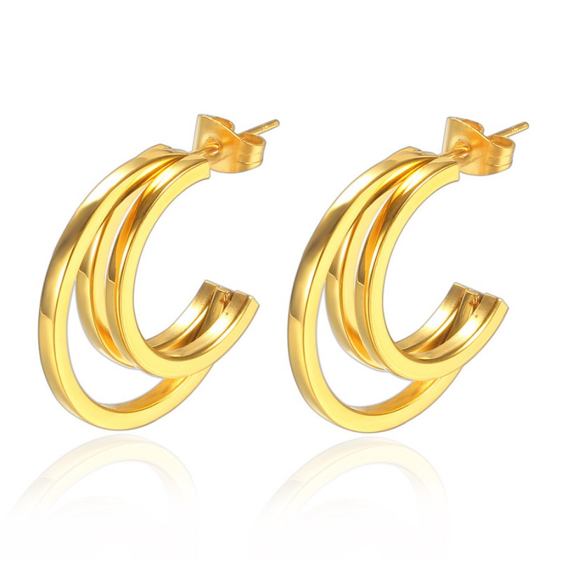 OEM jewelry factory stainless steel earrings