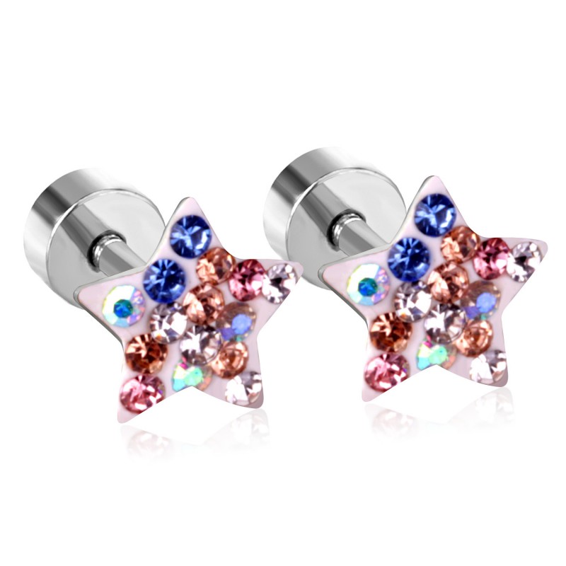 directly  factory OEM stainless steel earrings stud