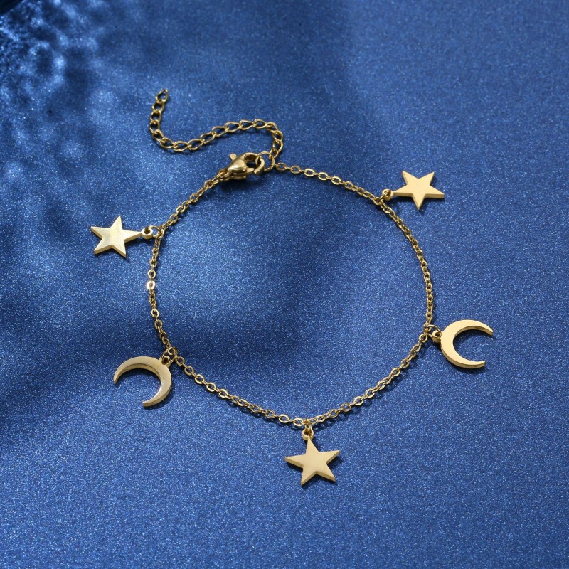 stainless steel star bracelet